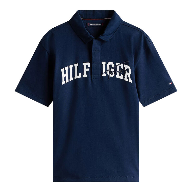 Tommy Hilfiger Archive TH Mixed Graphic Polo SS 8-10Y image number 0